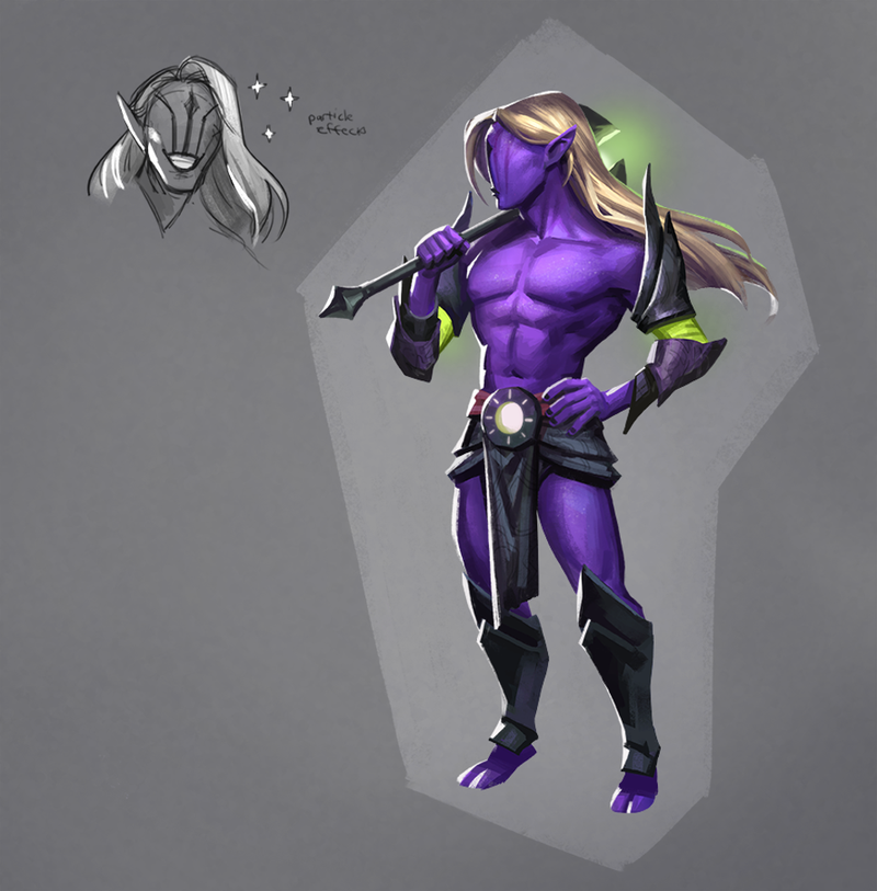 Illustration for article titled Rejected DOTA 2 Character Redesigns Are... Interesting